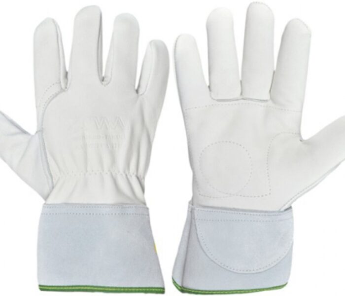 L-1 Luva vaqueta com punho em raspa